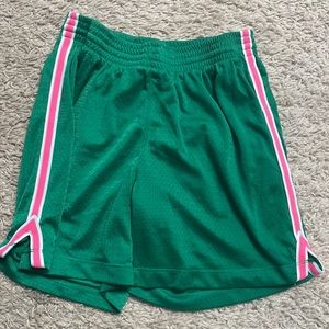 XS green champion shorts